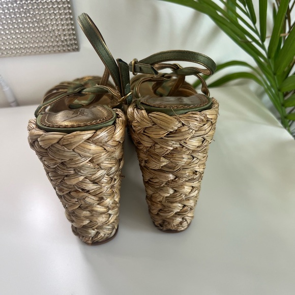 YSL Yves Saint Laurent Heel Espadrille wedge - Picture 3 of 4